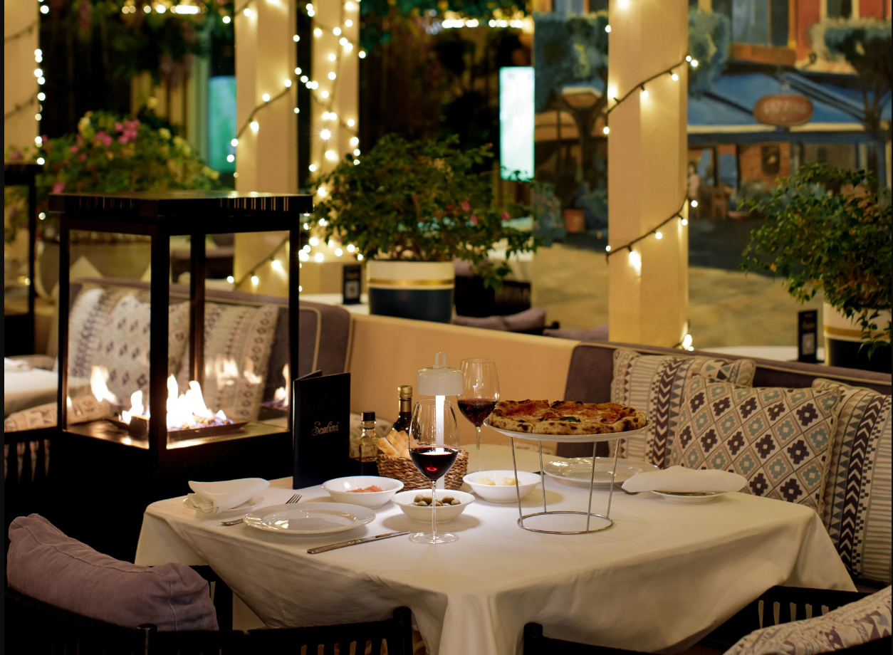 Scalini outdoor Restaurant